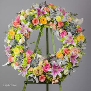 Memorial flower wreath - Loved Forever - SW7