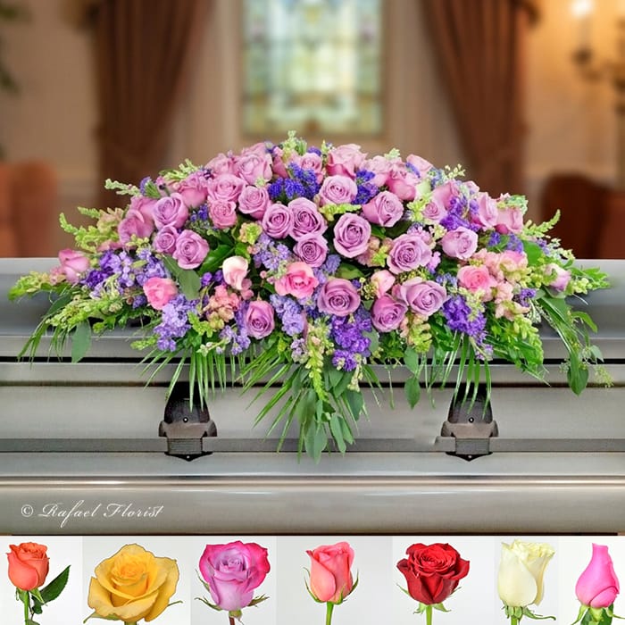 Garden of Serenity Casket Spray - CS12