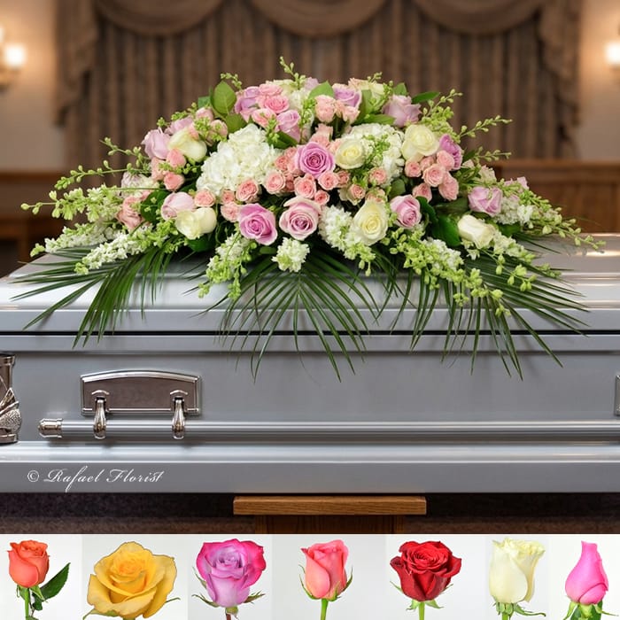 Blessed With Love Casket Spray - CS8