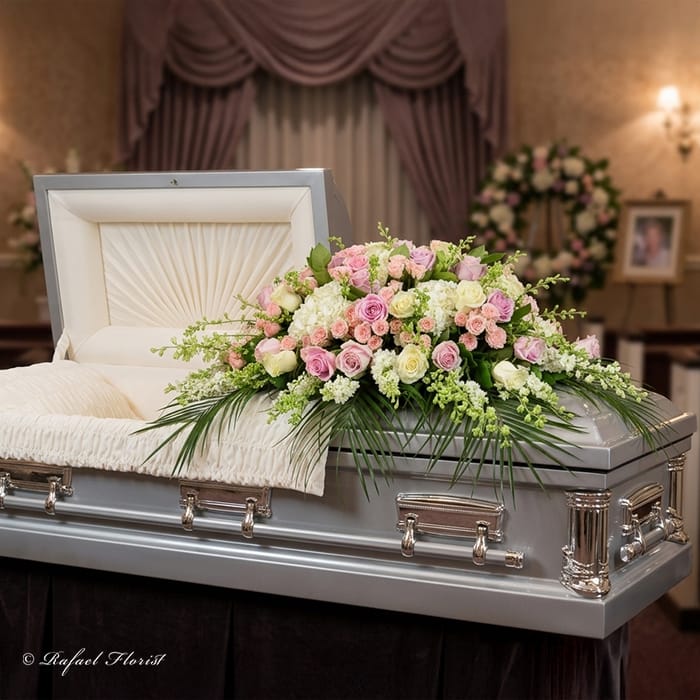 Blessed With Love Casket Spray - CS8