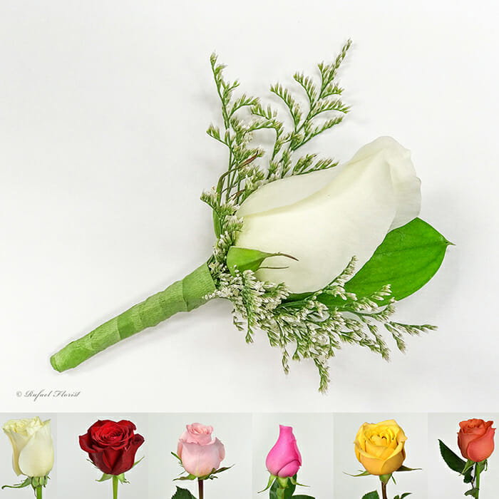 King's Rose Boutonniere - BO4
