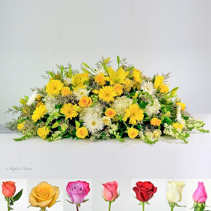Cherished Memories Casket Spray - CS2