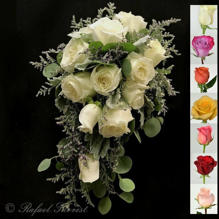 rose bouquet for bride