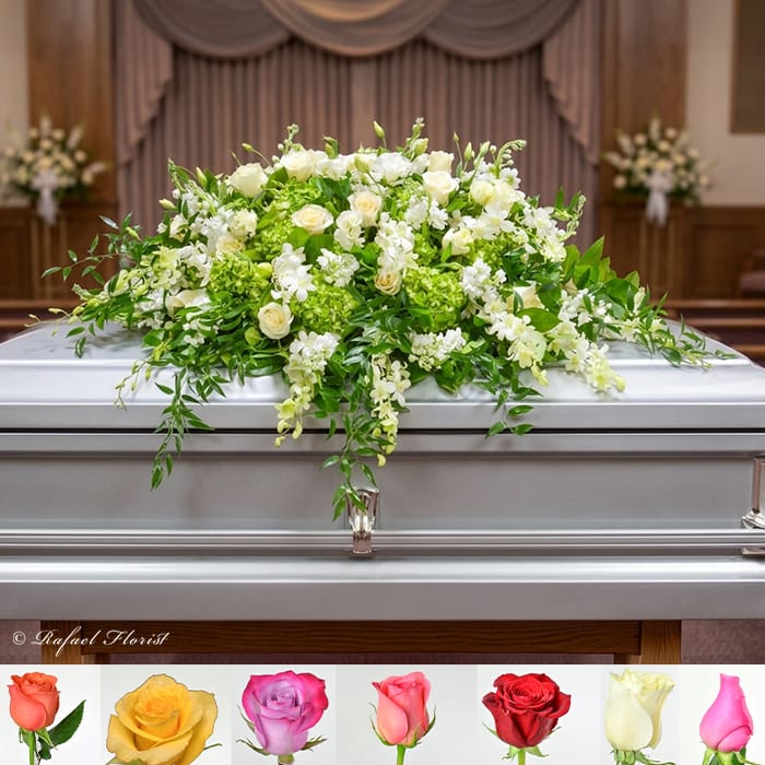 Whispers of Love Casket Spray - CS19