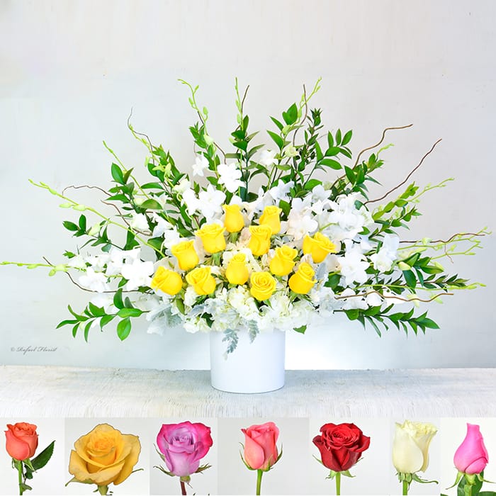I Love Orchids & Roses - B123