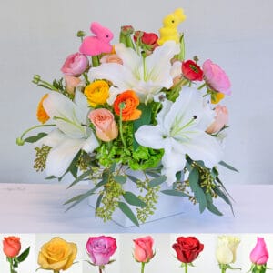 Easter Flower Arrangement - Bunnytopia - B53