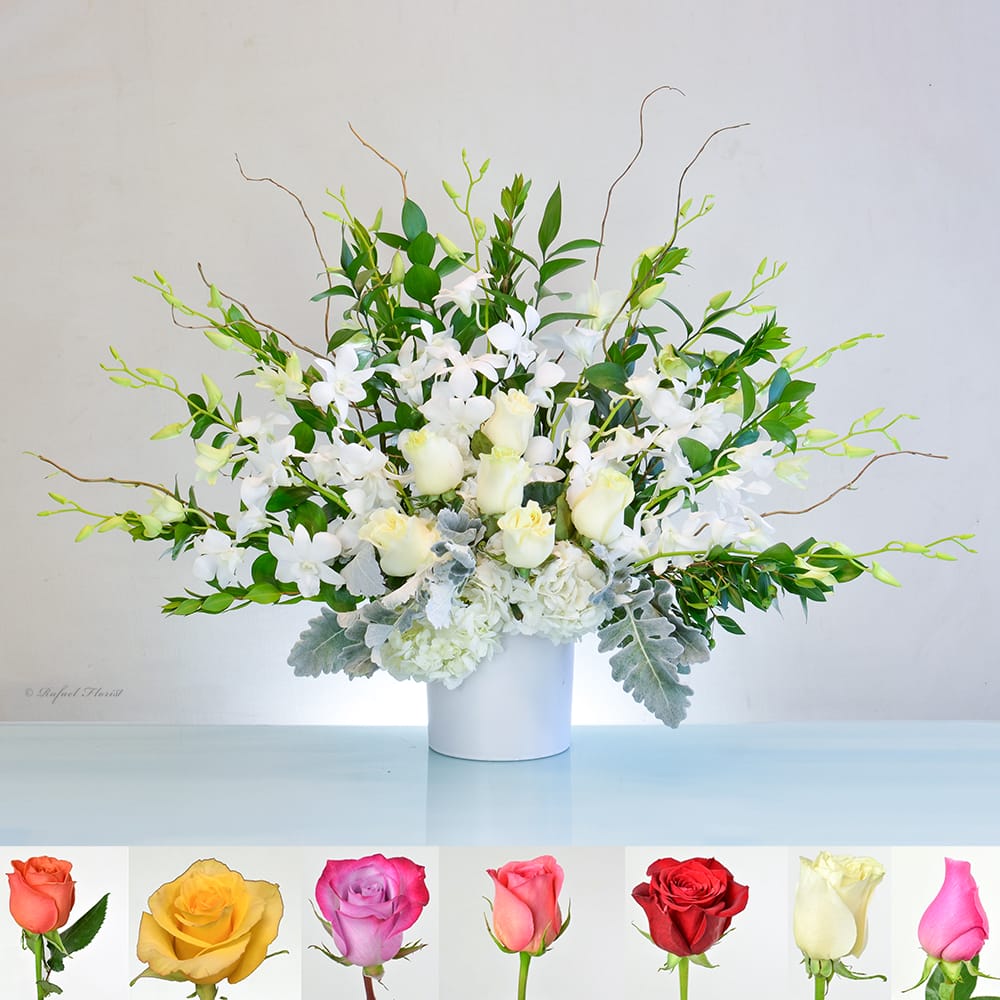 I Love Orchids & Roses - B123