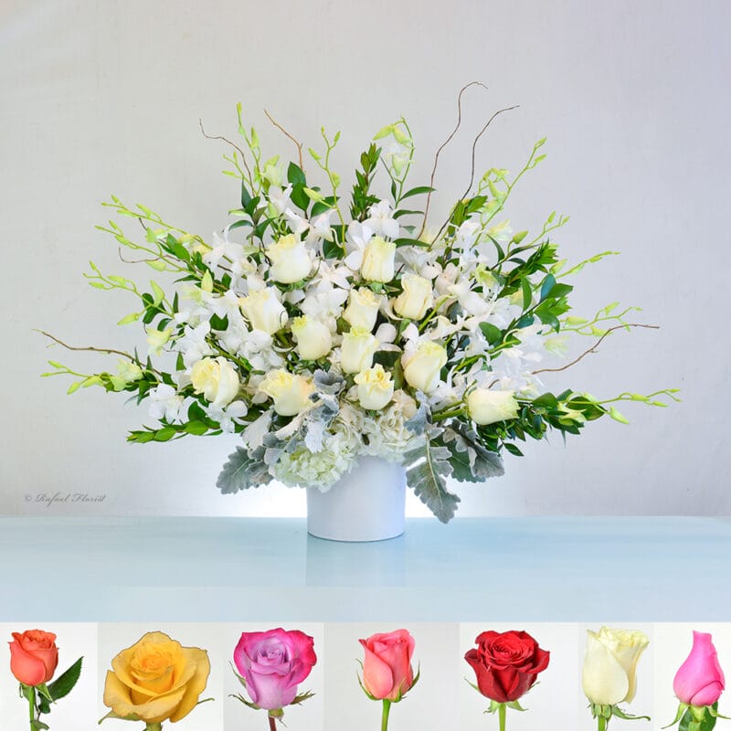 I Love Orchids & Roses - B123