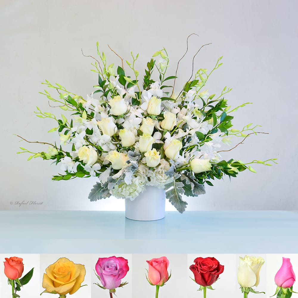 I Love Orchids & Roses - B123