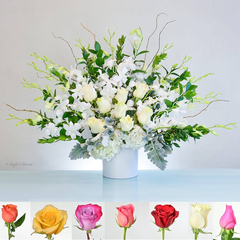 I Love Orchids & Roses - B123