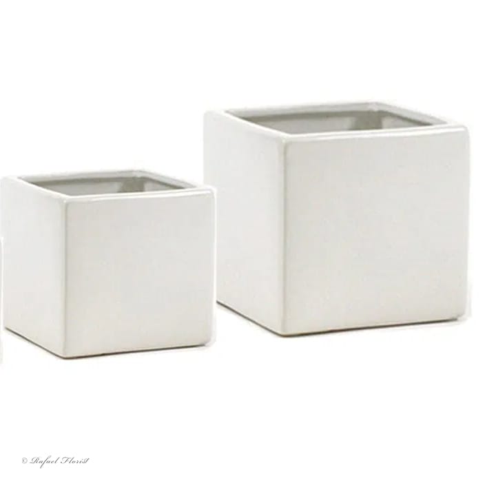 Ceramic Cube Vase - CV1
