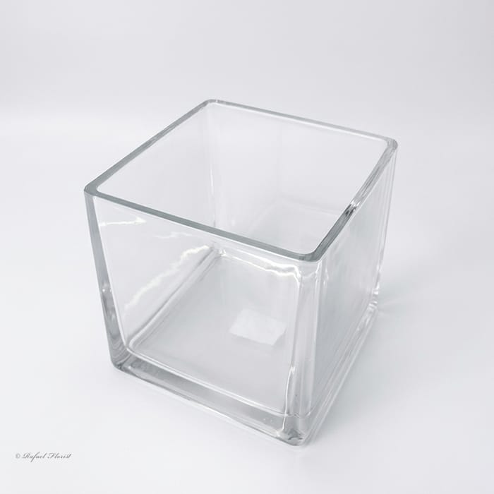 Glass Cube Vase – GV11