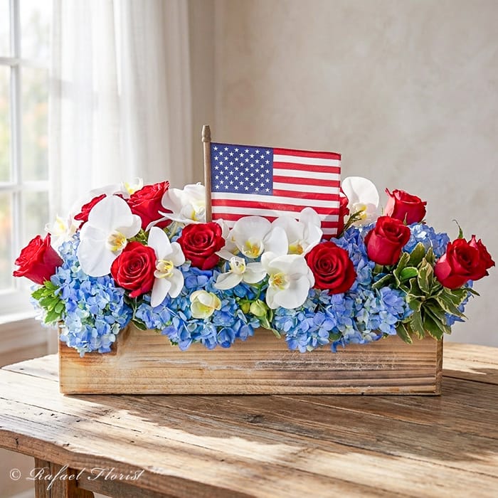 Stars, Stripes & Blooms - B136